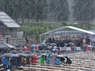 Radgončani na zaključni prireditvi 40. spominskega pohoda na Triglav