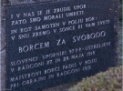 Spominska ura o generalu Rudolfu Maistru v Gornji Radgoni