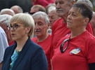 Radgončani na zaključni prireditvi 40. spominskega pohoda na Triglav