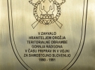 Spominski plošči 