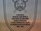 Spominski plošči 