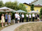 Svečanost v Hrastje Moti
