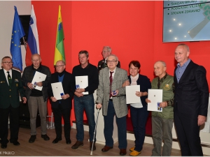 Gornja Radgona - podelitev spominskih medalj ob 30- letnici samostojne in neodvisne države RS