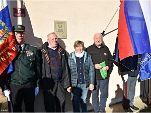 Otvoritev 21. in 22. spominske plošče hraniteljem orožja