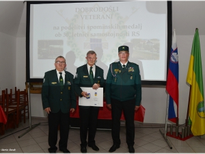 Radenci - podelitev spominskih medalj ob 30- letnici samostojne in neodvisne države RS