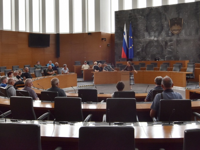 Veterani OZVVS Gornja Radgona v Ljubljani