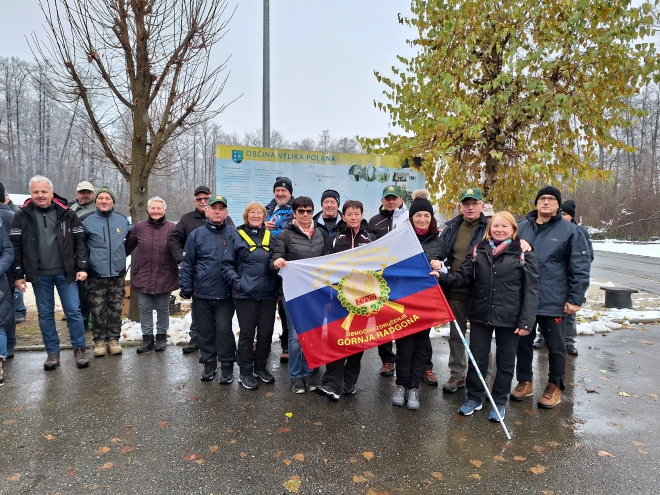 Orientacijski pohod v Brezovici pri Veliki Polani (Lendava)