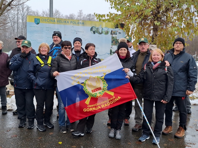 Orientacijski pohod v Brezovici pri Veliki Polani (Lendava)
