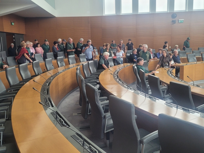 Veterani OZVVS Gornja Radgona v Ljubljani