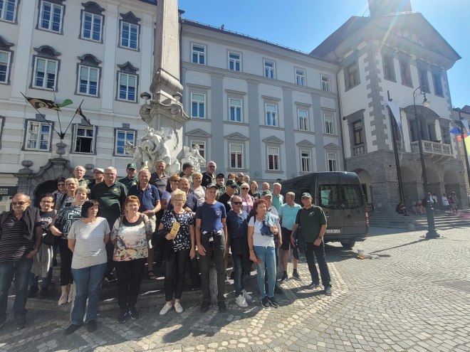 Veterani OZVVS Gornja Radgona v Ljubljani