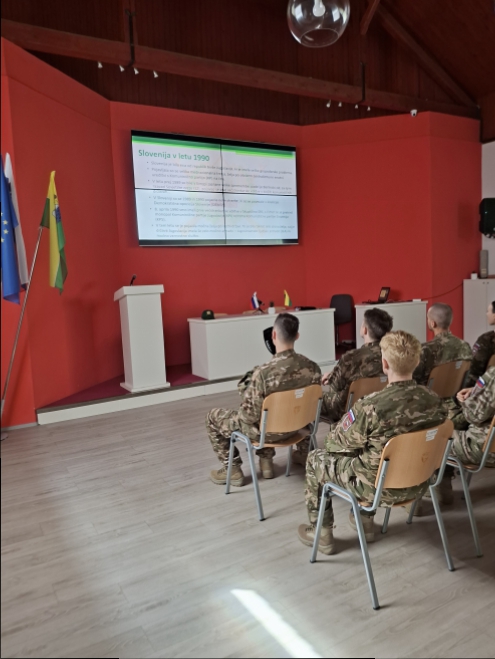 Srečanje z 39. generacijo Šole za častnike iz Maribora