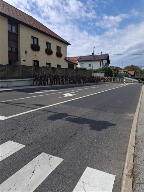 Srečanje z 39. generacijo Šole za častnike iz Maribora