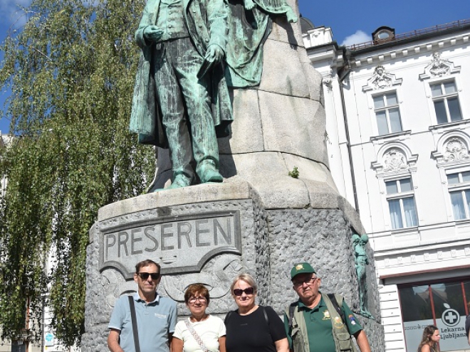 Veterani OZVVS Gornja Radgona v Ljubljani