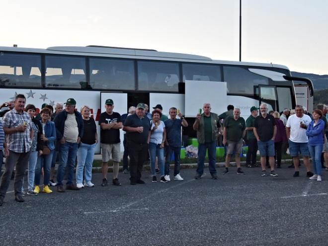 Veterani OZVVS Gornja Radgona v Ljubljani