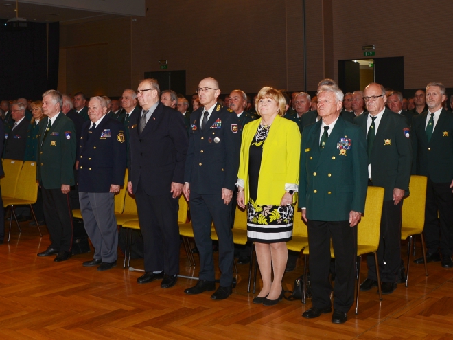 Delegati OZVVS Gornja Radgona na volilnem zboru ZVVS v Laškem