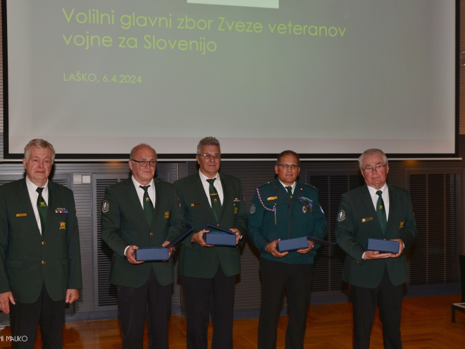 Delegati OZVVS Gornja Radgona na volilnem zboru ZVVS v Laškem