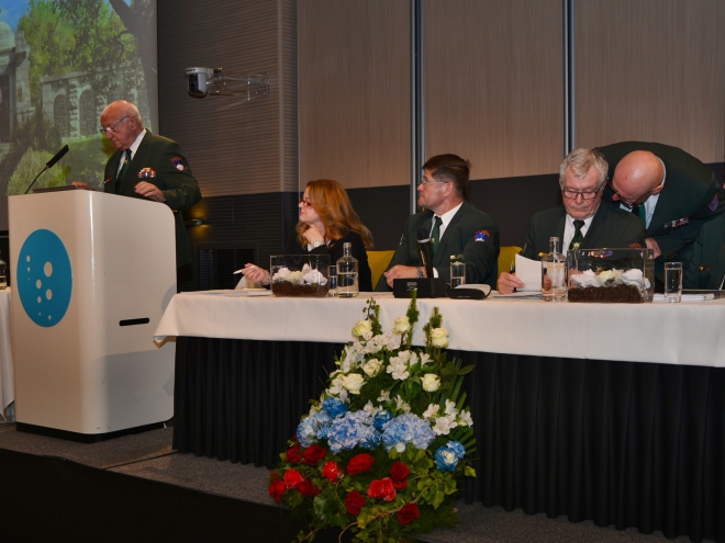 Delegati OZVVS Gornja Radgona na volilnem zboru ZVVS v Laškem