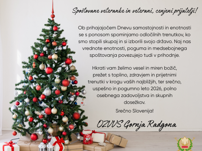 Voščilo OZVVS Gornja Radgona