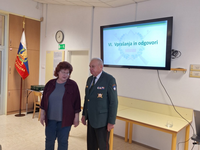 Veterani na obisku v OŠ Gornja Radgona