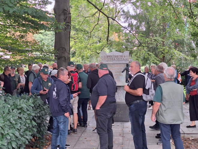 Veterani OZVVS Gornja Radgona v Ljubljani